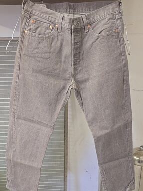 Levi's 501 Premium - Fresh Line Jeans - Men's 33x32 - Beige - NWOT